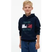 Tommy Hilfiger Kapuzensweatshirt FLAG GRAFITTI Regular Fit, für Kinder bis 16 Jahre