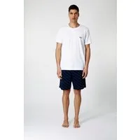 Fila Shorty MAN JERSEY PYJAMAS (2 tlg) Hose gepunktet mit Gummizug, Shirt mit Rundhalsausschnitt