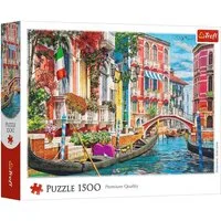 Trefl Puzzle Trefl, Sommernachmittag in Venedig, 1500 Teile Puzzle, 1500 Puzzleteile