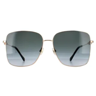 Jimmy Choo HESTER/S 2M2 9O goud grijs gradiÃ«nt zonnebril