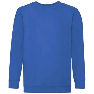 Fruit of the Loom Kinder Klassik Drop Schulter Sweatshirt (Königsblau)