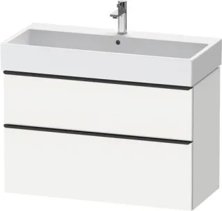 Duravit D-Neo Waschtischunterbau wandhängend Weiß Matt 984x442x625 mm - DE43740BD180000 DE43740BD180000