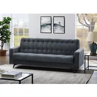 Beautysofa Schlafsofa GRETA BIS, Sofa Couch für Wohnzimmer, Bettfunktion