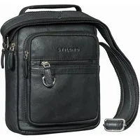 STILORD Schultertasche "Lima" Umhängetasche Herren Klein Leder Tragegriff Tablet 9,7 Zoll