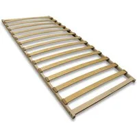 Lattenrost FIX, Coemo, Kopfteil nicht verstellbar, Fußteil nicht verstellbar, 90x200, 13 Federleisten, ideal für Kinderbetten, Gästebetten, WoMo