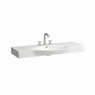 LAUFEN Waschtisch, Palace, 1200x510, 1 Hahnloch mittig, mit Überlauf, weiß, 81170.4, 8117040001351 H8117040001351