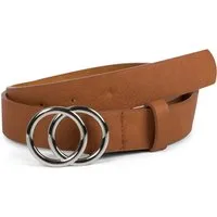styleBREAKER Synthetikgürtel Gürtel mit Ringschnalle (1-St)