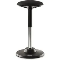 DESKSPACE Drehhocker Motion Ergonomischer Stehhocker - Höhenverstellbarer Bürohocker (Einzelartikel), Höhenverstellbarer Stehhocker mit ergonomischem Sitzkomfort