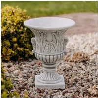 gartendekoparadies.de Pflanzkübel Blumenvase im antiken Look Pflanzgefäß, H. 46 cm, 7 Liter, 20 kg, Frostsicher