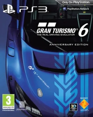 PS3 GRAN TURISMO 6 ANNIVERSARY EDIT [für PlayStation 3]