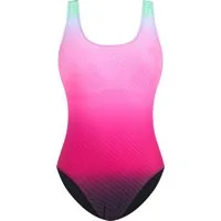 Energetics Badeanzug Da.-Badeanzug Franka W TURQUOISE/PINK/VIOLE