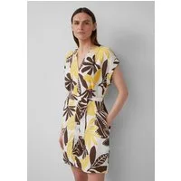 s.Oliver Minikleid Kleid Kurzes Kleid aus Viskosemix im Relaxed Fit