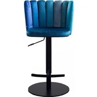KAWOLA Bistrostuhl JADA (1 St), Drehstuhl höhenverstellbar Velvet verschiedene Farben