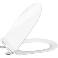 GarveeMore WC-Sitz Toilettendeckel mit Absenkautomatik D-Form