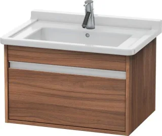 Duravit Ketho Waschtischunterbau wandhängend Nussbaum Matt 800x455x410 mm - KT666407979 KT666407979