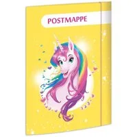 RNK Verlag Organisationsmappe RNK Verlag Postmappe Einhornportrait DIN A4 Karton