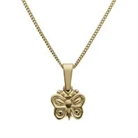 Firetti Kettenanhänger Schmuck Geschenk Gold 333 Halsschmuck Anhänger Halskette Butterfly, Made in Germany
