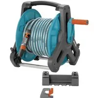 GARDENA Schlauchtrommel Gardena Wandschlauchtrommel Set Classic 50 inkl.