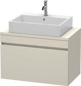 Duravit DuraStyle Konsolenwaschtischunterbau wandhängend Taupe Matt 800x478x512 mm - DS530209191 DS530209191