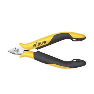 Wiha Seitenschneider Professional ESD schmaler, spitzer Kopf mit kleiner Wate - 5 Stück - 26814