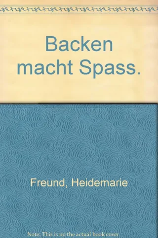 Backen macht Spass.