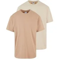 URBAN CLASSICS T-Shirt Urban Classics Herren Heavy Oversized Tee 2-Pack (1-tlg)