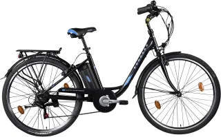 Zündapp "Z505" 6 Gang Shimano Tourney Schaltwerk Kettenschaltung Heckmotor 250 W Pedelec, Elektrofahrrad für Damen u. Herren