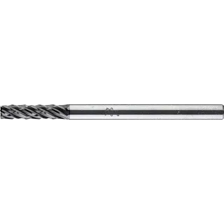 PFERD TOOLS Hartmetall Hochleistungsfrässtift ALLROUND Zylinder ZYAS stirnverzahnt Ø 03x13mm Schaft-Ø 3mm HICOAT beschichtet für Stahl - 21001087
