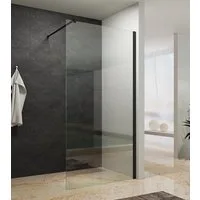 AQUABATOS Walk-in-Dusche Duschtrennwand Glaswand Duschglaswand Dusche Walk In Duschwand 10mm, Walk-In Duschwand 10 mm Nano Glas in 5 verschiedenen Breiten (80-120cm), Höhe: 200 cm