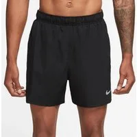 Nike Laufhose M NK DF CHALLENGER 5BF SHORT BLACK/BLACK/BLACK/REFLECTIVE S