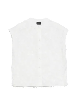 s.Oliver BLACK LABEL - Bluse creme - Gr. - 44