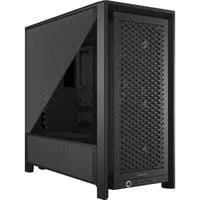 FRAME 4000D RS , Tower-Gehäuse schwarz, Tempered Glass