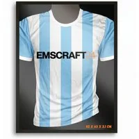 EmsCraft24 Bilderrahmen Trikotrahmen TrikotFrame 63x83cm EmsCraft24