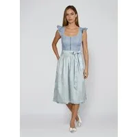Spieth & Wensky Dirndl Hadi (1-tlg) Schürze mit zartem Blumenprint