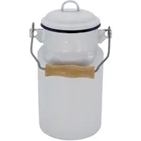 Krüger Milchkanne Husum, 1 l, emailliert
