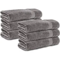 Komfortec Handtuch Set 100% Baumwolle, 470 g/m², Frottee (6-St), Badetücher 50x100 cm Set, Weich