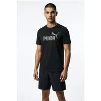 PUMA T-Shirt ESS CAMO TEE gerade Passform, Kurzarm, für Alltag und Freizeit