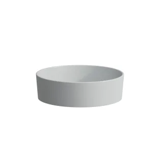 LAUFEN Waschtisch-Schale Kartell · LAUFEN 420x420, grau matt, 81233.1, 8123317591121 H8123317591121