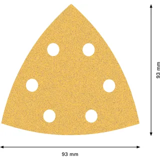 Bosch EXPERT C470 Schleifpapier für Deltaschleifer - 2608900928
