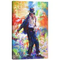 Posterlounge Wandbild Michael Jackson II, Leon Devenice, erhältlich als Poster, Leinwandbild, Wandsticker oder Acrylglasbild