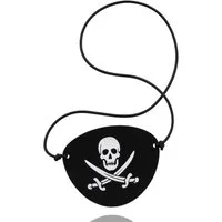 Kostümheld® Piraten-Kostüm 1x Piratenklappe Augenklappe - Kinder Pirat Kostüm Fasching & Karneval