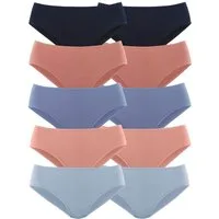 petite fleur by Lascana Jazz-Pants Slips (10er-Pack) aus elastischer Baumwolle