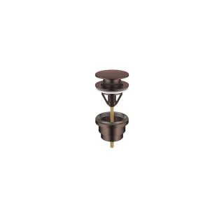 Dornbracht Ablaufgarnitur mit Druckverschluss SERIENNEUTRAL 10125970 Dark Bronze gebürstet (PVD),101 10125970-43