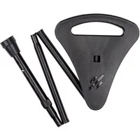 Stockshop Gehstock Gehstock ZIGGY SEAT Sitzstock, schwarz, faltbar, 88-98cm mit Tasche