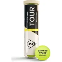 Dunlop Tennisball Tour Brilliance Dose 4er