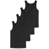 uncover by SCHIESSER Unterhemd 4er Pack Basic (Spar-Set) Unterhemd / Tanktop - Baumwolle - Unterhemden mit perfekter Passform