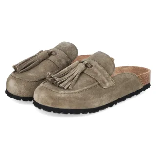 Tamaris Clogs  Grün - Gr. 36 -  Textil
