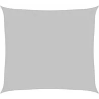 vidaXL Sonnensegel Sonnensegel Hellgrau 3x2,5 m 100% Polyester Oxford, (1-tlg)
