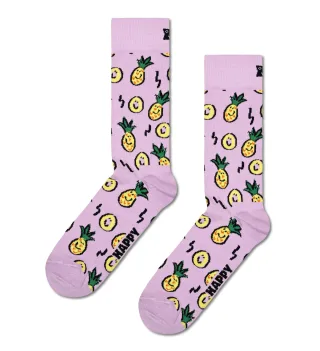 happy socks - Pineapple Sock Violett - Gr. - 38