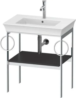 Duravit White Tulip Metallkonsole 684x450x760 mm - WT4546B5858 WT4546B5858